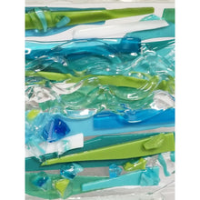 Load image into Gallery viewer, Abstract Waters Menorah
